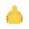 Supreme Reflective Zip Hooded Jacket 'Yellow Black' Men's SUP-SS21-531