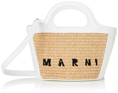 Мини-сумка Marni Tropicalia (BMMP0067Q0-P3860) в SandStorm и Lily White, Один размер (Женский)