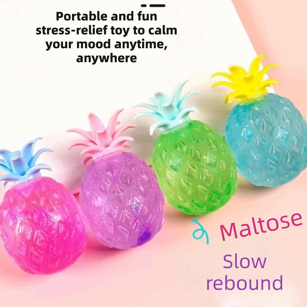 Slow Rising Pineapple Squishy Toy Soft Pineapple Fidget Toy Pineapple Squeeze Toy Kids Gift
