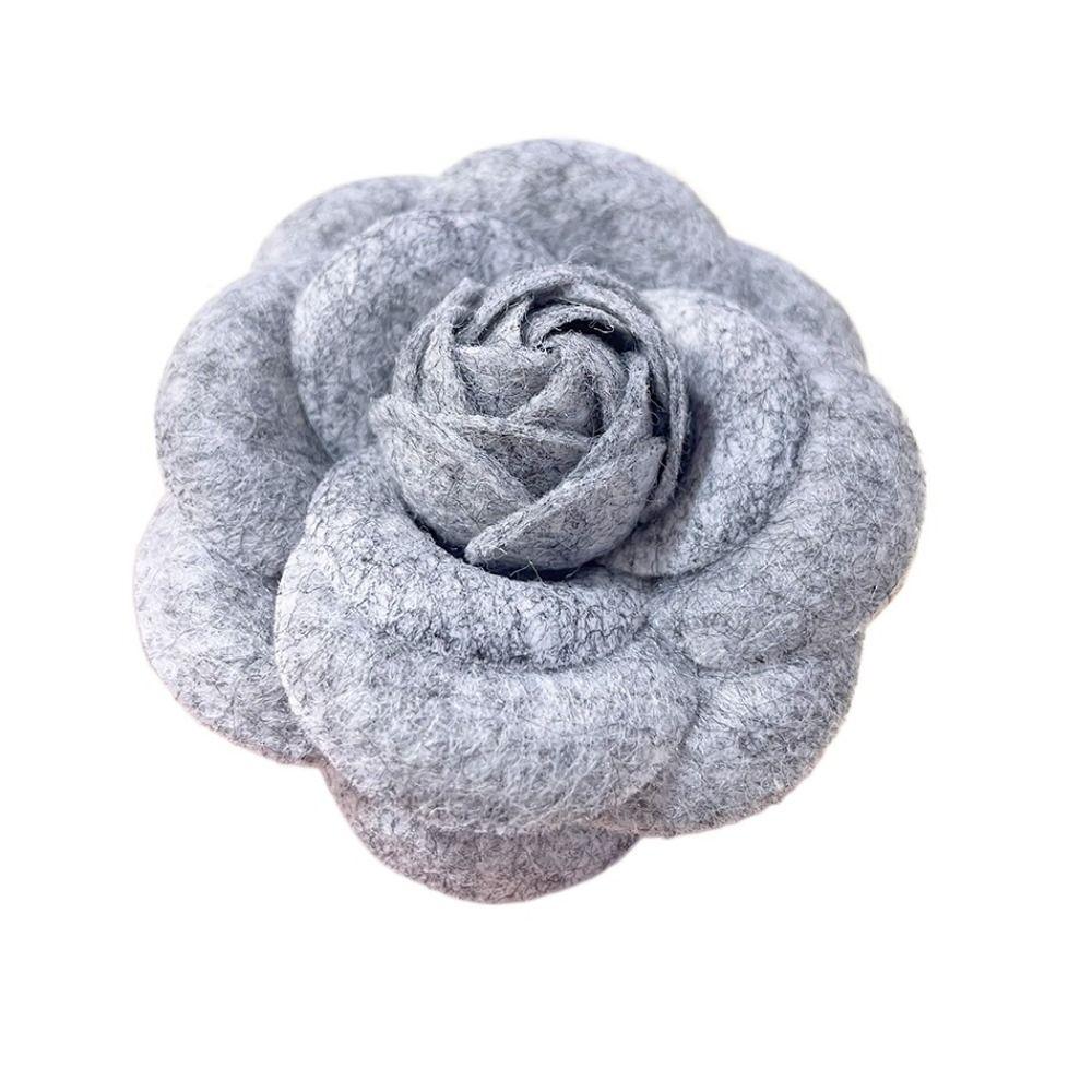 Аксессуары ручной работы из ткани «Цветок камелии» Брошь Jeweley Подарки Брошь-булавка для женщин и девочек