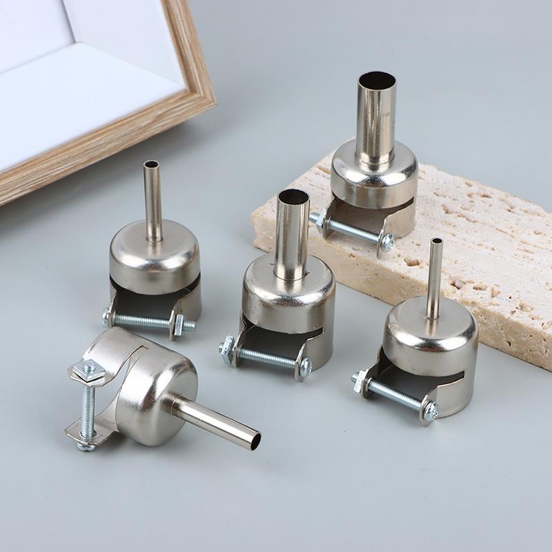 5 шт./компл. 858D универсальная станция горячего воздуха с круглыми насадками для пайки и сварки