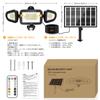 Solar Light, Outdoor Motion Sensor Light, Security Light, Solar Powered, No Electricity Cost, IP66 Waterproof, High Brightness, Automatic OnOff,