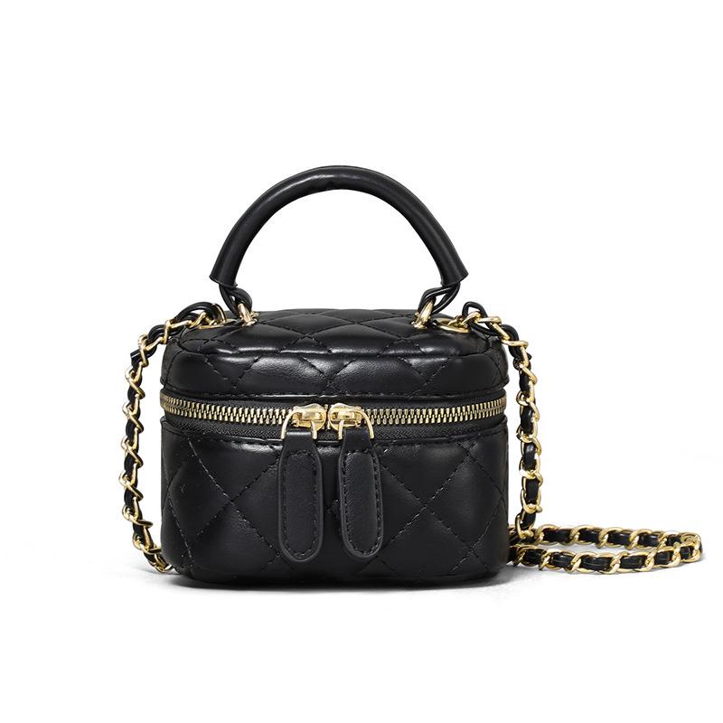 Модная новая сумка через плечо, высококачественная маленькая квадратная сумка, универсальная нишевая сумка через плечо из натуральной кожи для женщин