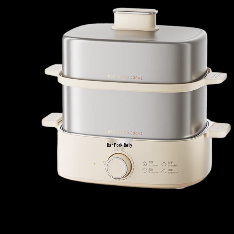 Bear ZDQ-K12L3 Double-Layer Multi-Function Egg Cooker & Steamer CN plug (adapter included)