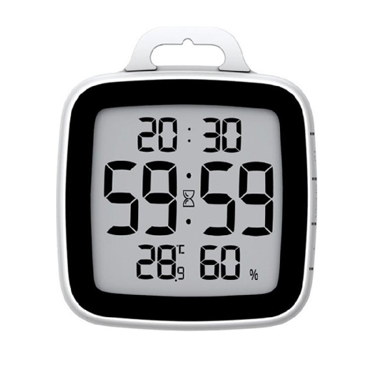 Bath Time Countdown Clock with Temperature Sensing and Humidity Indicator, for Cooking Studying Efficient Task Execution