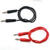 4 мм штекер типа «банан» двойной кабель с зажимами типа «крокодил» удлинитель шнура разъем тестовый провод зонд для электрического тестирования своими руками