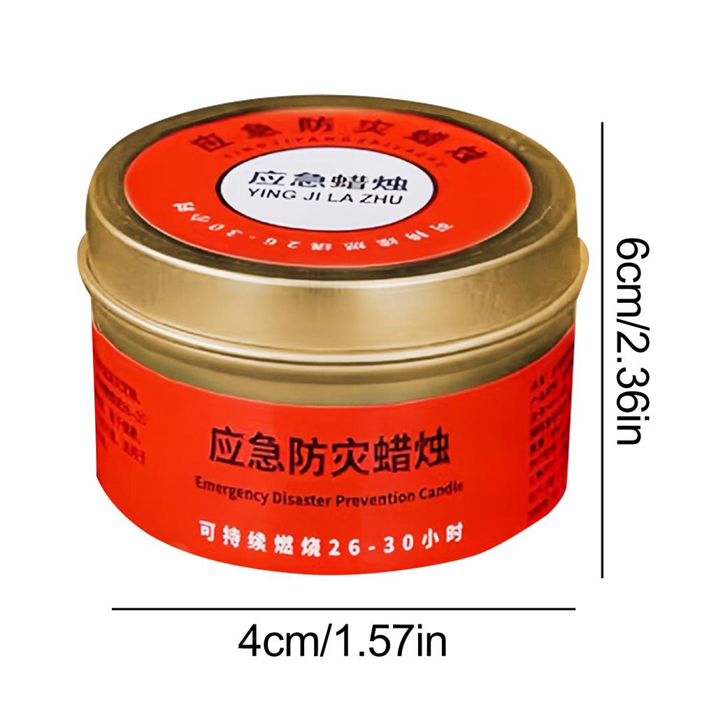Windproof Candles 30 Hour Light Long Lasting Survival Candle Safe Emergency Disaster Candles Drop-proof For Home Camping outdoor