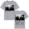 Rapper NATOS WAOR Tour 2025 Album Graphics T Shirt Men's Clothing Fans Gift T Shirts Fashion High Quality Cotton Tees Streetwear