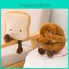 Plush Pastry Cute Toys Croissant Doll Peanut Keychain Childrens Gift Birthday