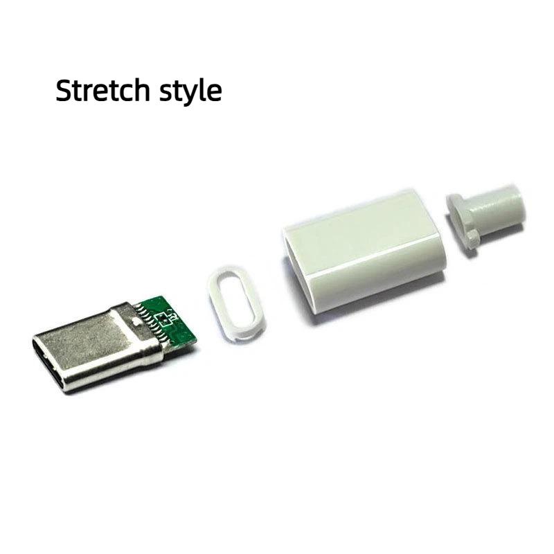 1 Набор Электрические Клеммы Сварка DIY Аксессуары Тип C USB 3.1 3A Быстрая Зарядка USB Разъемы Разъем Типа C Штекер