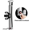 Mini Aluminum Bike Pump 100 PSI Hand Air Inflator For Cycling Frames Portable With Presta