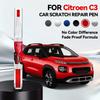 Для Citroen C3 1996-2025 Saxo PF1 A91 PSA PF1 CMP Ремонтная ручка для краски Подкрашивание Удаление царапин Сделай сам Автоаксессуары Черный Белый