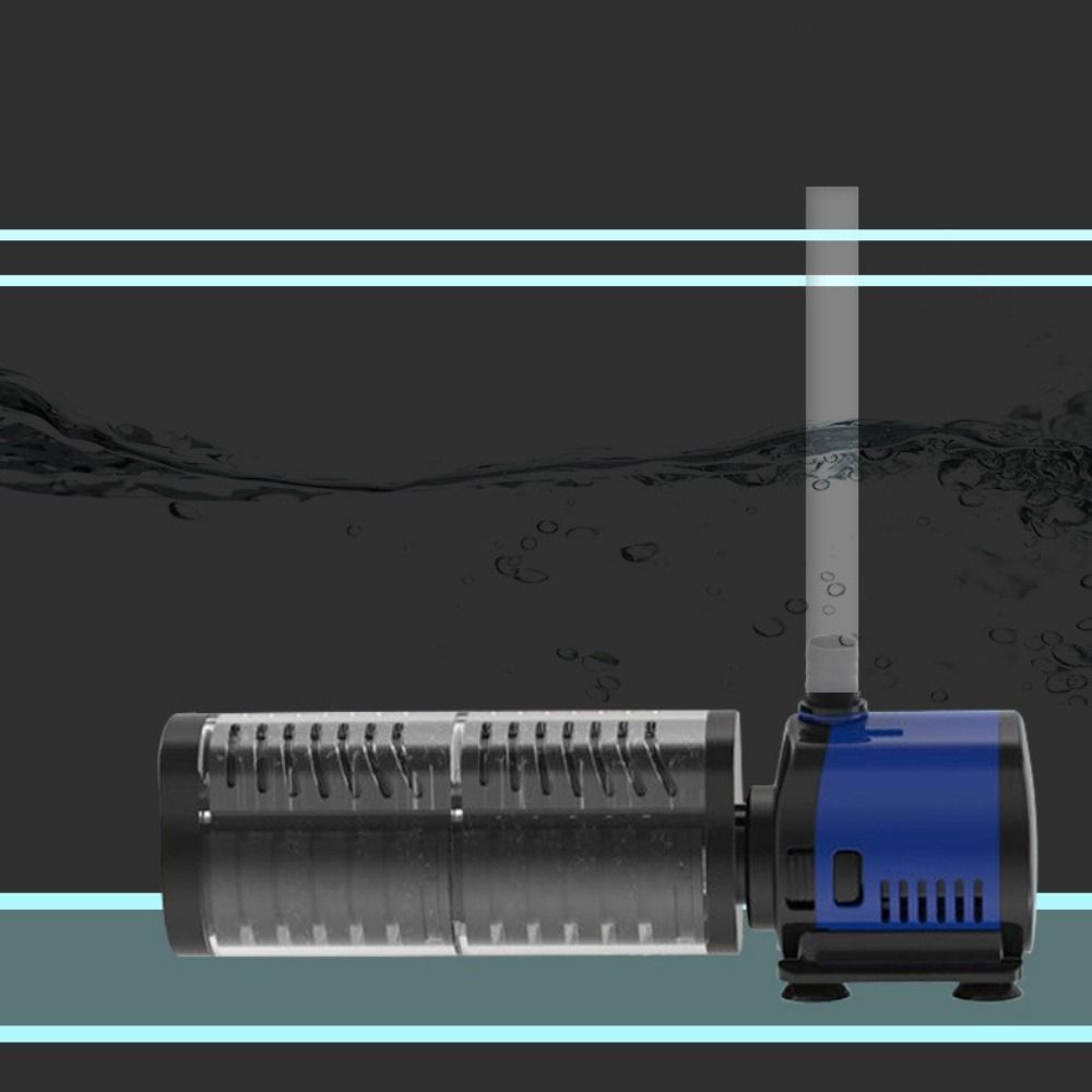 Пластиковый внутренний фильтр для аквариума 5/14/20/35 Вт погружной губчатый насос оксигенационный насос для аквариума