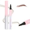 LiangNiShi Claw Head Eyebrow Waterproof Available In 3 Colors Eyebrow Makeup Sweat and Sebum Lasts All Day Cosmetics for Beginners Four-pronged Pen,
