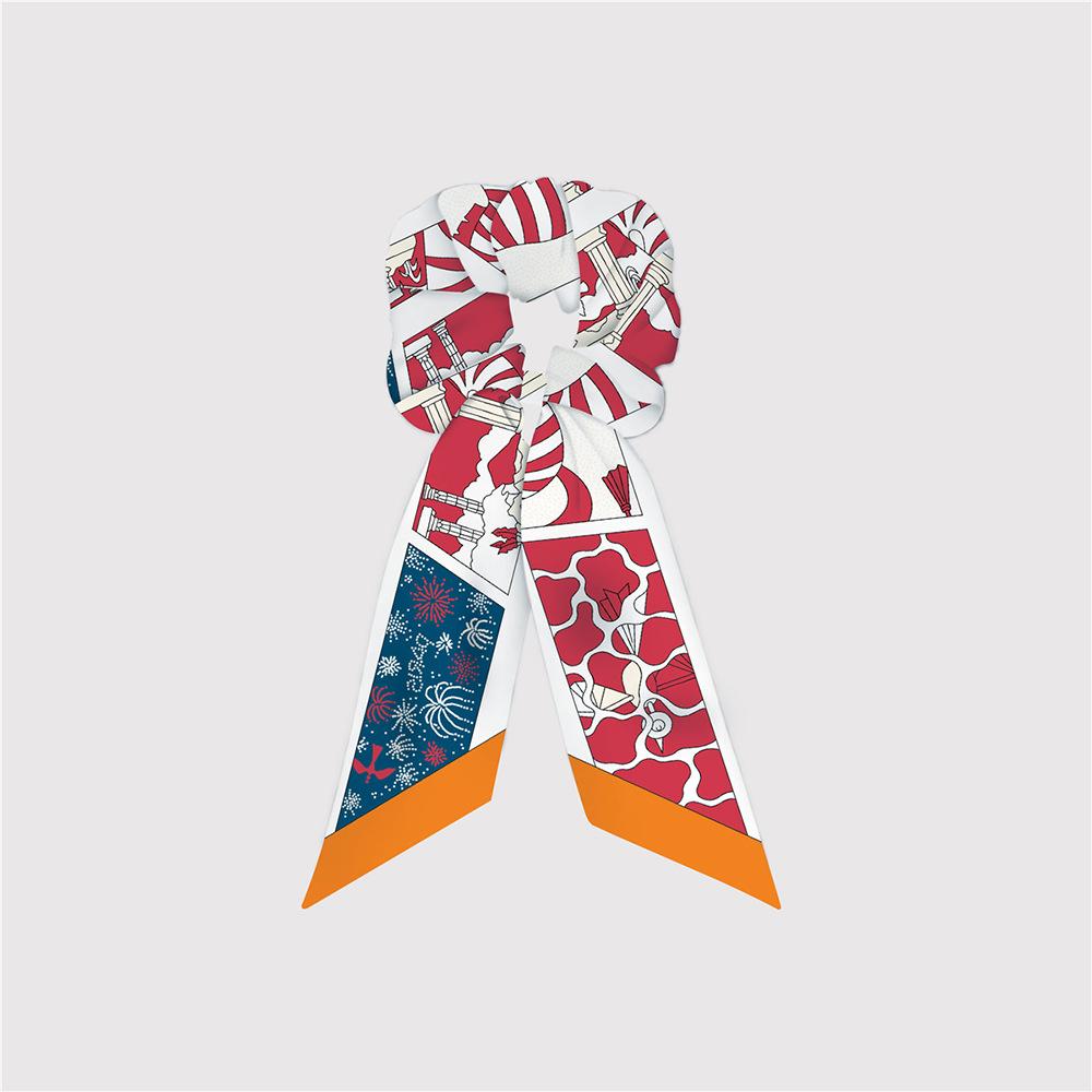 Элегантные шелковые большие резинки-скранчи, резинки для волос, женский шарф для волос, эластичные резинки для волос, завязки, держатель для хвостика, аксессуары для волос для девочек