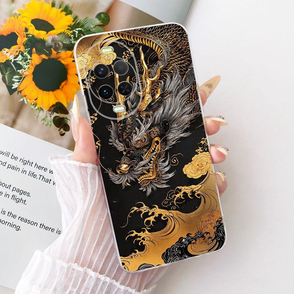 Прозрачный чехол для Huawei Nova 15 Чехол Милый Кот Мода Бабочка Роскошный Расписной Корпус Для Huawei Nova15 PSN-AL00