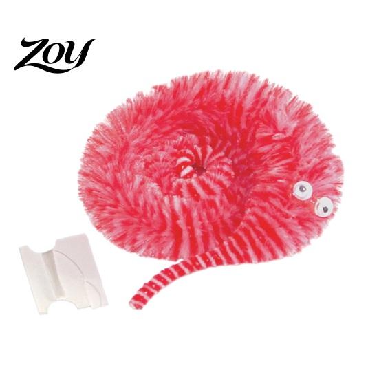 Fun Gifts for Boys Girls 23cm Cute Worm Plush Toy, Fidget Caterpillar Twist Prop Interactive Playtime with Big Eyes, Soft Stuffed Prank Toy Kids Party