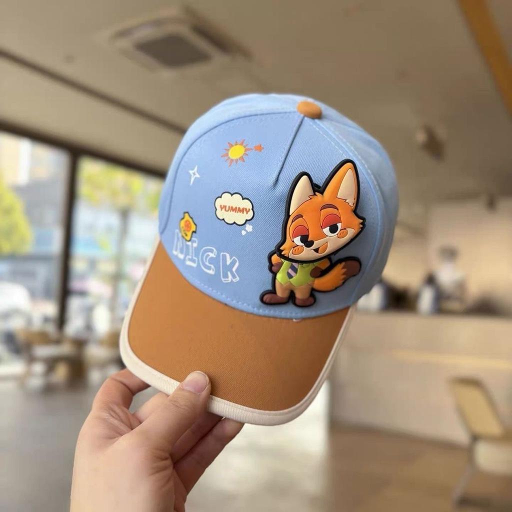 Kids Cartoon Rotating Baseball Cap Spring Summer Sun Protection Visor Hat For Boys And Girls Cute Casual Outdoor Headwear