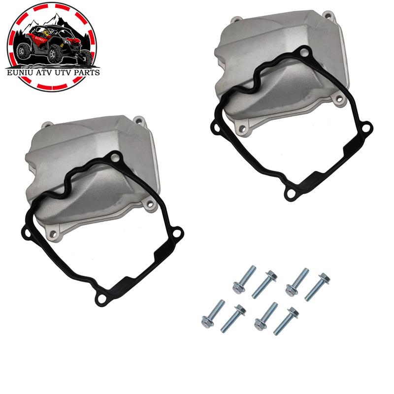 2 Set Valve Cover With Gasket Fit For Outlander Renegade COMMANDER Maverick 330/400 650 800 1000 Parts No. 420610393 420630260