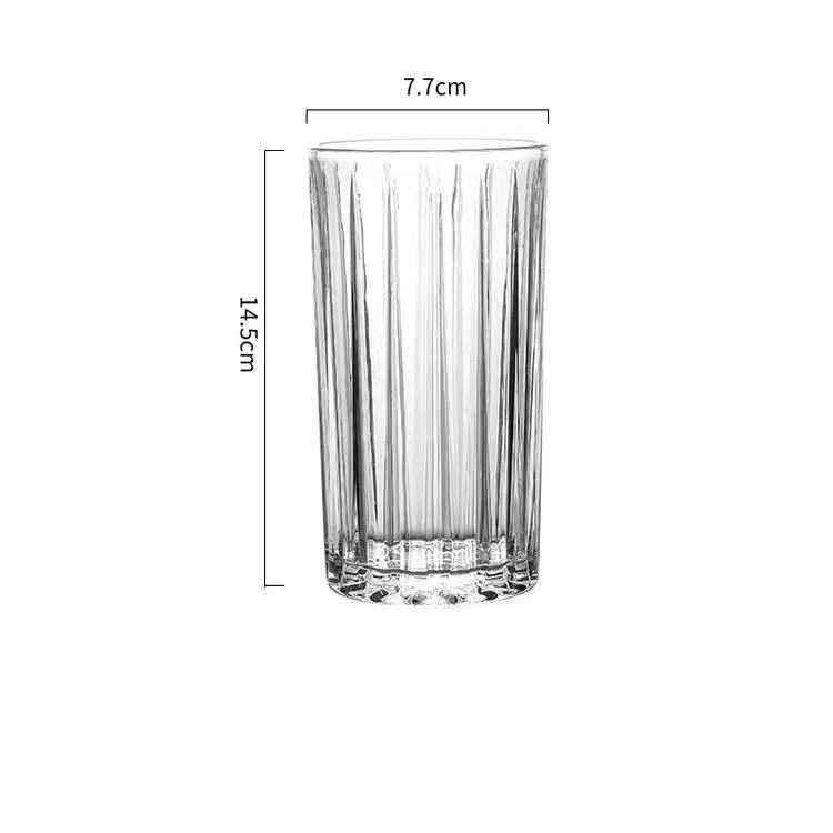 Простая стеклянная термостойкая кружка в скандинавском стиле, чашка для воды, чашка для молока, кофейная чашка