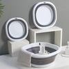 Portable Folding Wash Basin 3Pcs Set Drop Resistant Multifunctional Collapsible Sink for Home Bathroom Outdoor Use