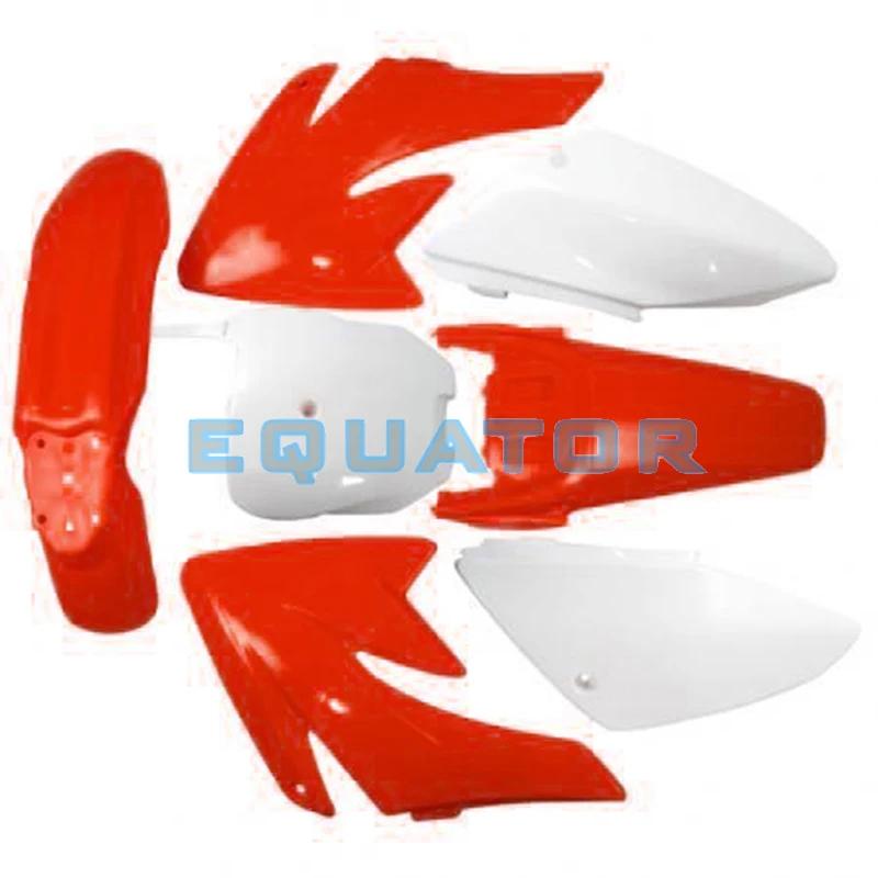 1 Комплект Пластиковый Комплект Обвеса Топливный Бак Сиденье для Honda CRF70 140/150/160/125cc Мотокроссовый Мотоцикл Аксессуары Taotao