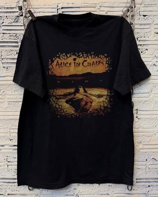 Редкий! Футболка Alice In Chains Dirt, Унисекс Черная Хлопковая Футболка, Размер S-5XL Унисекс Футболка