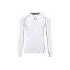 Under Armour Strong Stretch Sports Training Fitness Shirt Men Tops White 1257471-100