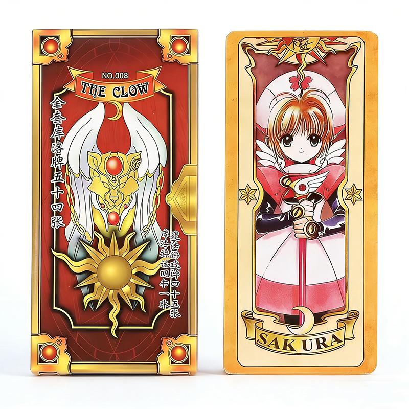 Anime Card Captor Sakura Cards Cosplay Card Sakura Cards Clow Cards Tarot Prop Paper Poker Card Funny For Family Friend Party