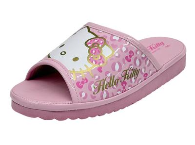 Санрио Hello Kitty Сандалии и тапочки SA4250 Размер Женский (Розовый, 24.0(L))