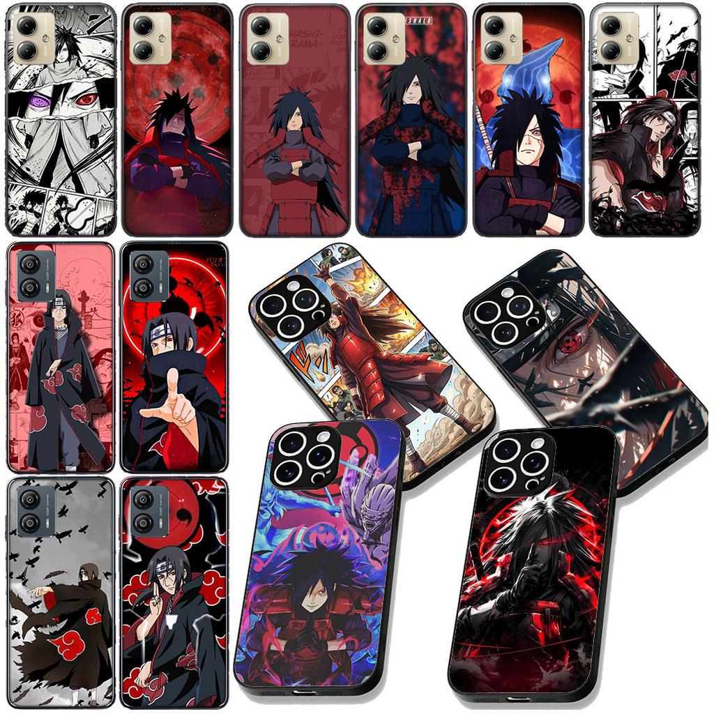 Itachi Uchiha Madaras Narutos Akatsuki Cover for Apple iPhone 16 17 Air 14 15 Pro Max Plus 16+ 16E 14+ ProMax Coque Case