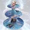 Disney Принцесса Эльза Бумажная Party Party Стенд для вечеринки Украшения для вечеринки Настольные места