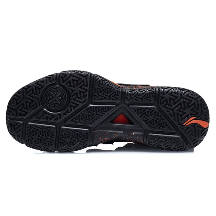 Li Ning Wade Block Fabric Synthetic Leather Shock Absorption Anti-Slip Wear-Resistant Support Low-Top Basketball Shoes Men Sneaker ABPR065-6