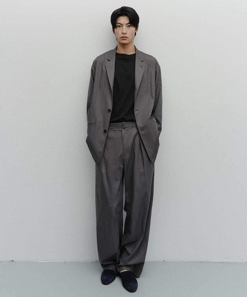 ANOTHER OFFICE Structure Tencel Slacks (Graphite)
