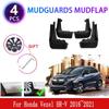 Car Mudguards For Honda Vezel HRV RS 2016~ 2017 2018 Mudflaps Fender Mud Flap Splash Mud Guards Cover Accessories