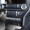 Car Central Control Navigation Panel Decorative Cover Stickers Fit For Ford Mustang 2015 Up ABS Interior Accessories