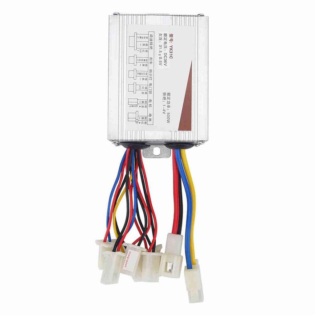 36 В 500 Вт Мотор Щеточный Блок Контроллера для Электрического Велосипеда Скутера Электровелосипеда