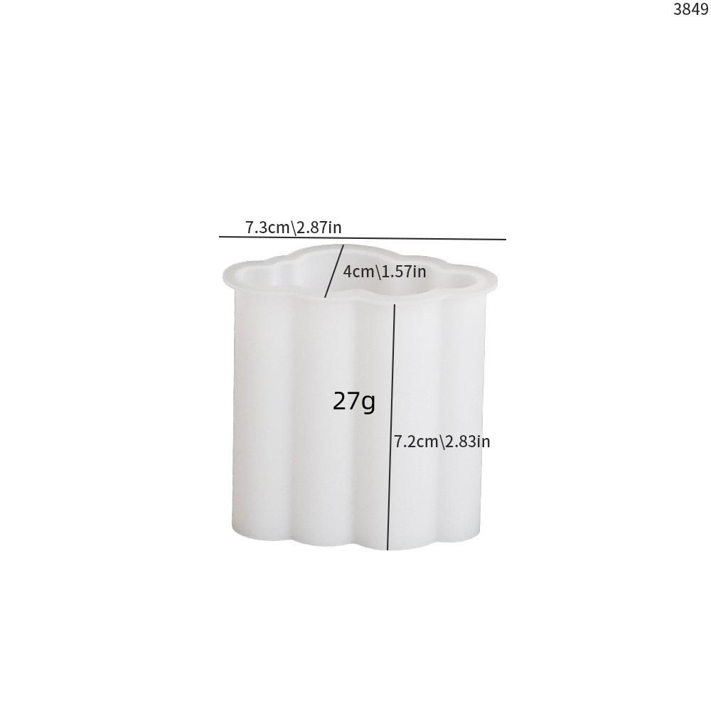 3D Морская звезда Луна Пирамида Облако Форма цветка Ароматическая свеча Силиконовая форма DIY Гипс Смола Мыло Воск Изготовление форм Домашнее украшение