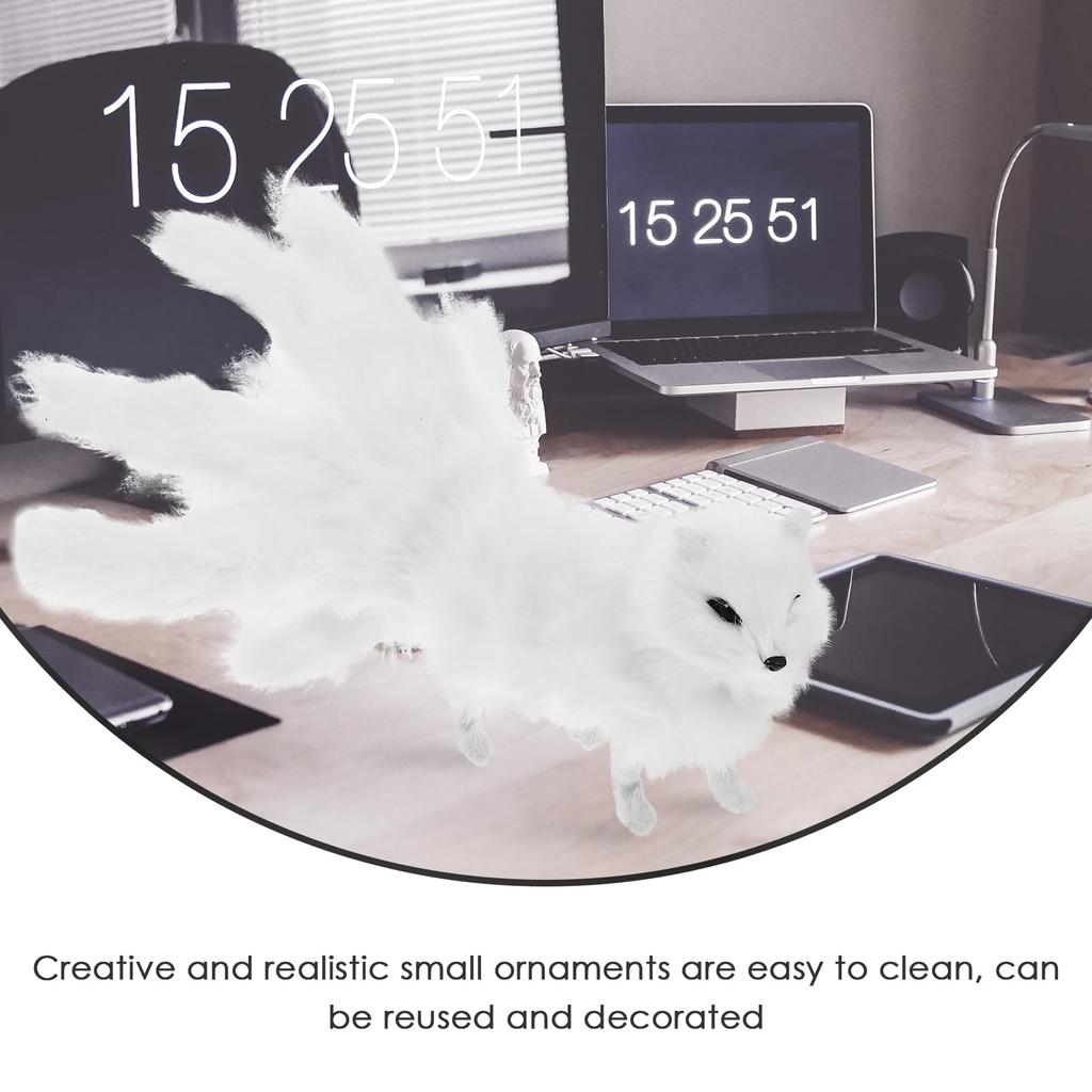 Homoyoyo Моделирование Лисы Украшение Лисы Искусственная Фигурка Лисы Подушка Лиса Фигурка Лисы Модель Лисы Фея Девятихвостый Девятихвостый