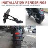For Honda NC700X NC750X NC 700 X S NC 750 D NC700S NC750S NC750D Motorcycle Accessories Rear Fender Mudguard Splash Guard Cover