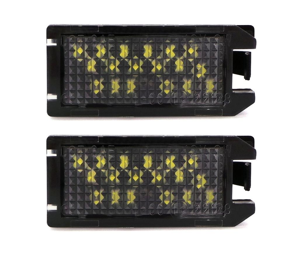 Светодиодные фонари подсветки номерного знака 550 лм, совместимы с Fiat, Dodge, Jeep, Maserati, Off-Road, 2 шт.