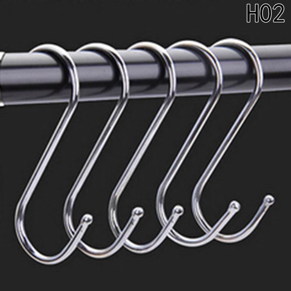1pc S Shaped Hooks Heavy-Duty Kitchen Round  Hanging Hook Hangers for Home and Office
