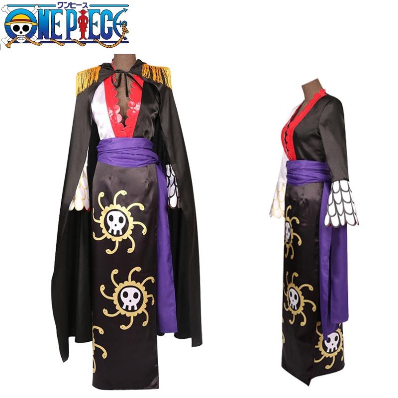 Косплей-костюм Императрицы Хэнкок-змеи для поклонников One Piece