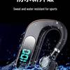 2025 Bluetooth Earphone: Long Battery Life, Wireless Single Ear Hook, HD Call for Drivers