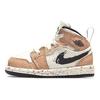 Детские кроссовки Air 1 Mid SE TD Brushstroke Paint Splatter White Sail Cider DA8012-100