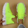 Fashion Mesh Oversized Sports and Comfortable Women's Shoes Breathable and Fashionable Socks, Shoe Cuffs Solid Color 2025