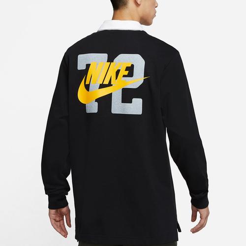 Nike Мужские поло Черные DD6180-010