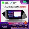 For Hyundai Sonata DN8 2019 2020 Car Radio Multimedia Player Android 14 GPS Navigation 4G Carplay DSP Stereo WiFi Auto Tools