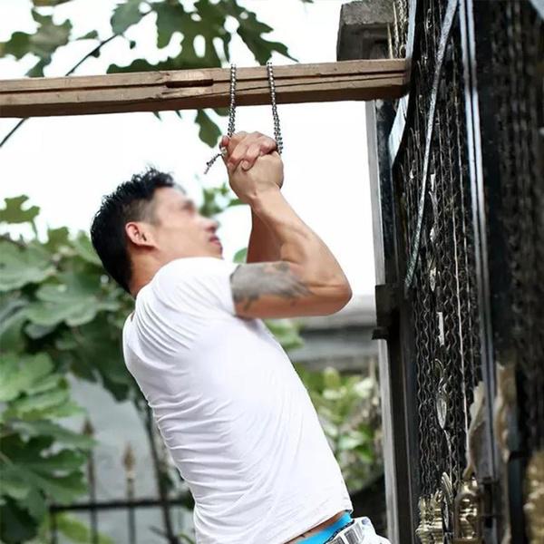 Открытый Сталь 108 Бусины Будды Ожерелье Цепь Титановая Сталь Металлический Кнут Аксессуары Для Самообороны