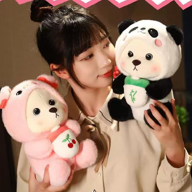 Unicorn Plush Toy 25cm Water Crystal Soft Stuffed Animal For Kids Gift